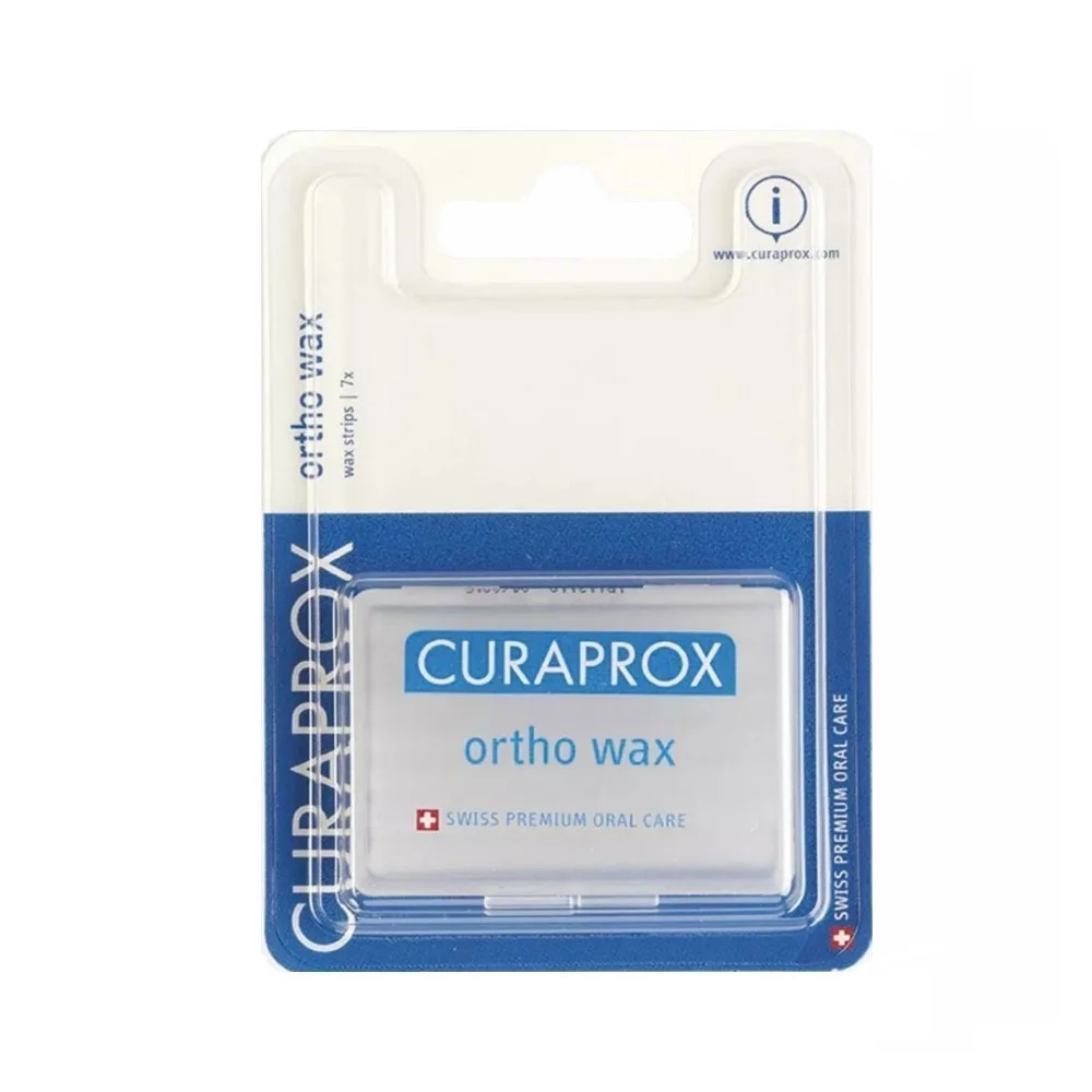 Полоски воска CURAPROX Ortho wax коробка №7