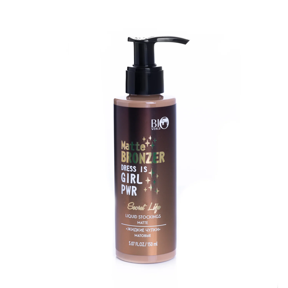 Крем-тон "жидкие чулки" матовые 150мл №1