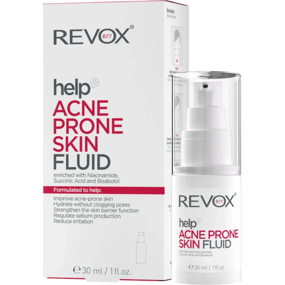 Флюид для лица Revox B77 Help Acne Prone Skin для кожи, склонной к акне 30мл №1
