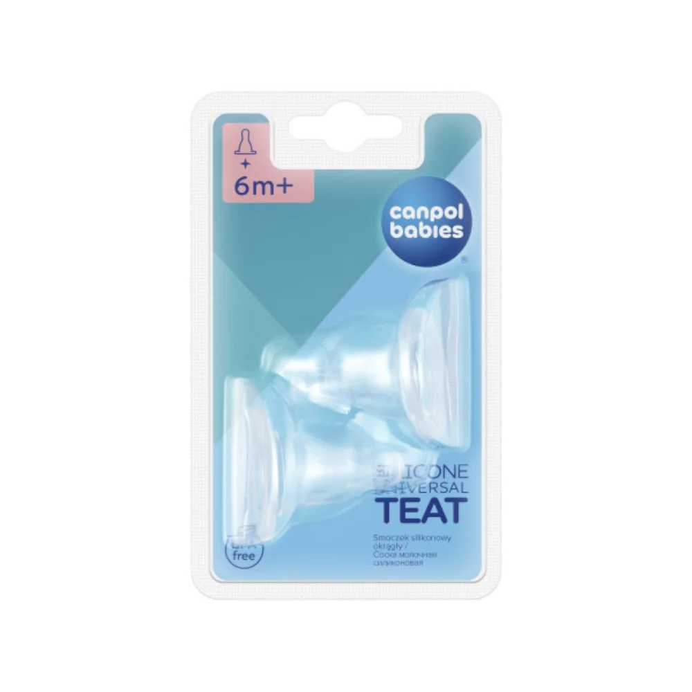 Соска Canpol Babies молочная силиконовая арт. 18/118 №2