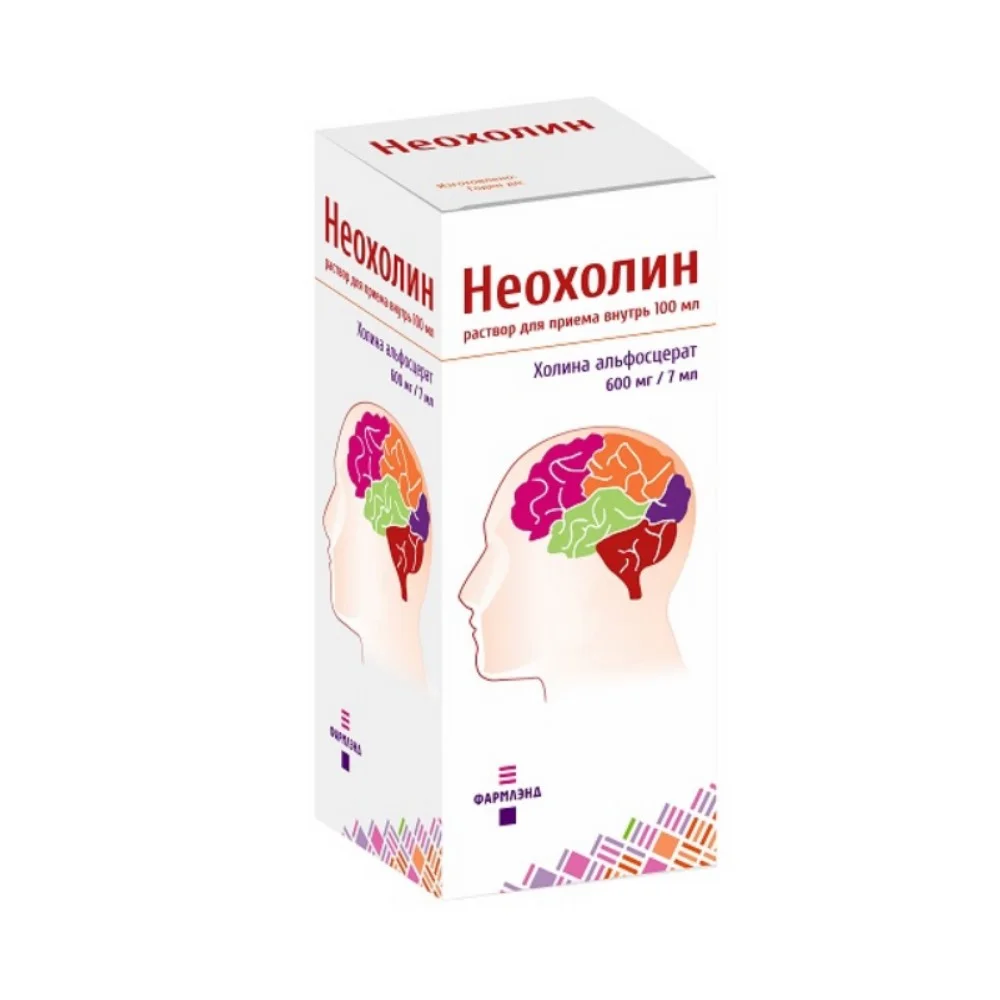 Неохолин р-р для приема внутрь 600мг/7мл 100мл флакон №1