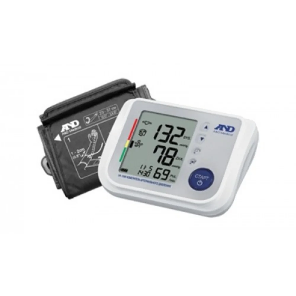 Измеритель артериальн. давления цифровой A & D автомат. UA-1300 на плечо с адаптером, стандартная манжета 23-37см №1