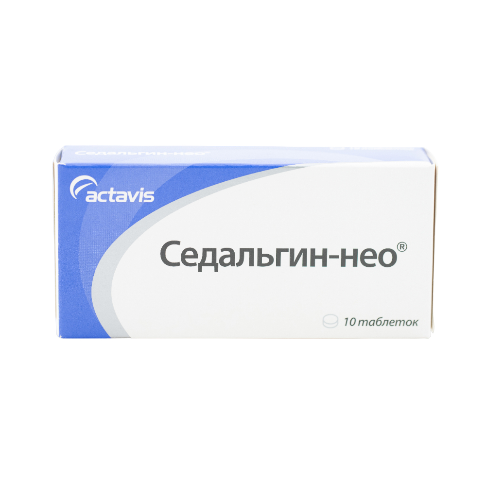 Седальгин-нео таблетки упаковка №10  в Минске с доставкой в .