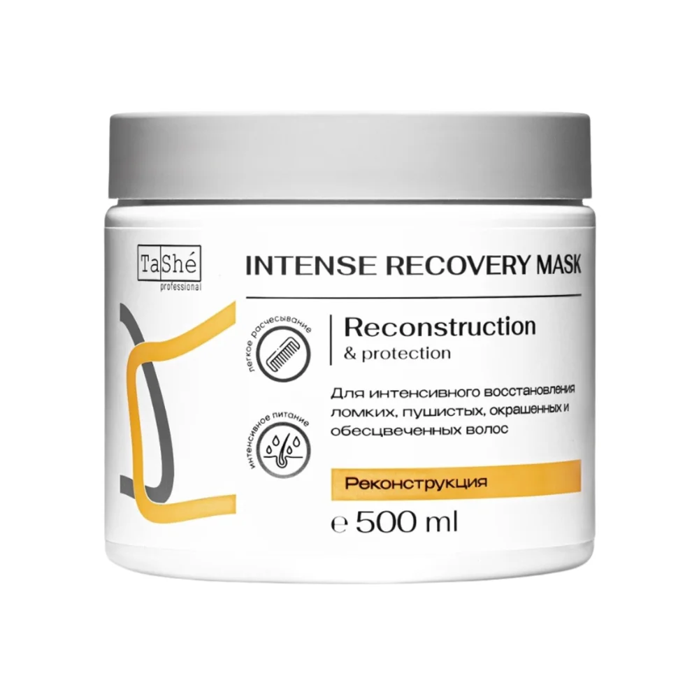 Маска для волос Tashe professional Intense Recovery восстанавливающая 500мл №1