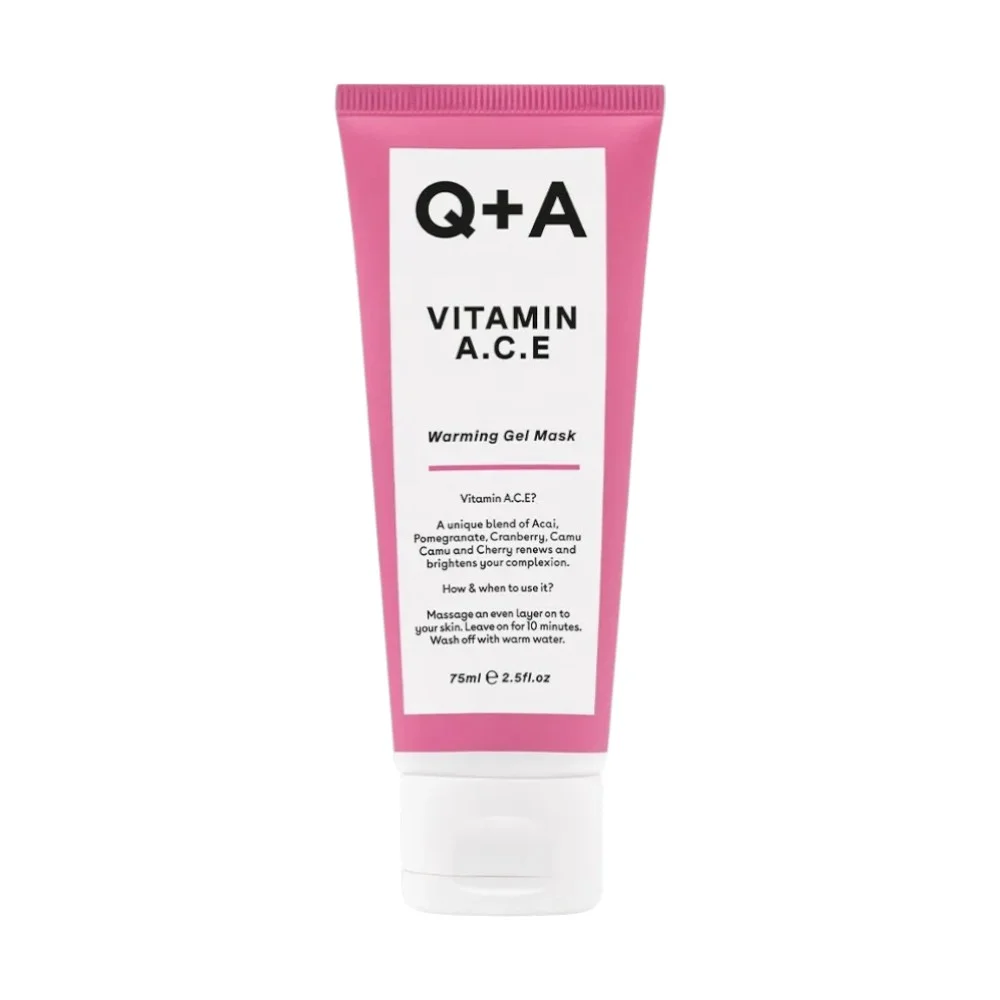 Маска для лица Q+A Vitamin A,C,E гелевая 75мл №1