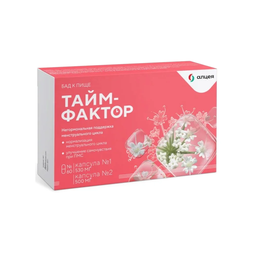 Тайм-фактор БАД капсулы упаковка №60