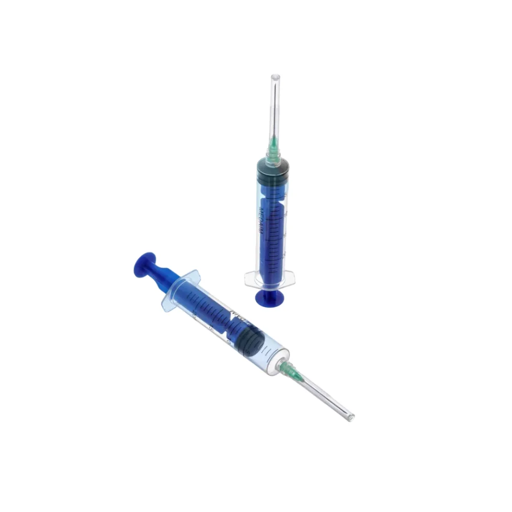 Шприц одноразовый 20мл трехкомпонентный Chirana Luer с иглой 0,80мм x 40мм (21G х1 1/2") №50