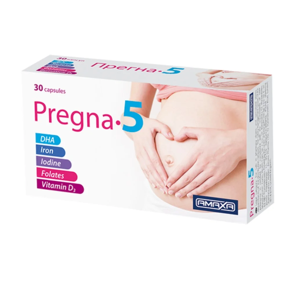 Прегна-5 БАД капсулы упаковка №30