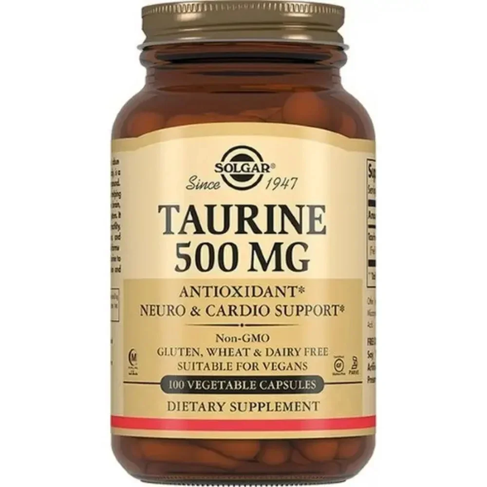 Таурин 500 мг "Solgar" БАД капсулы флакон №50